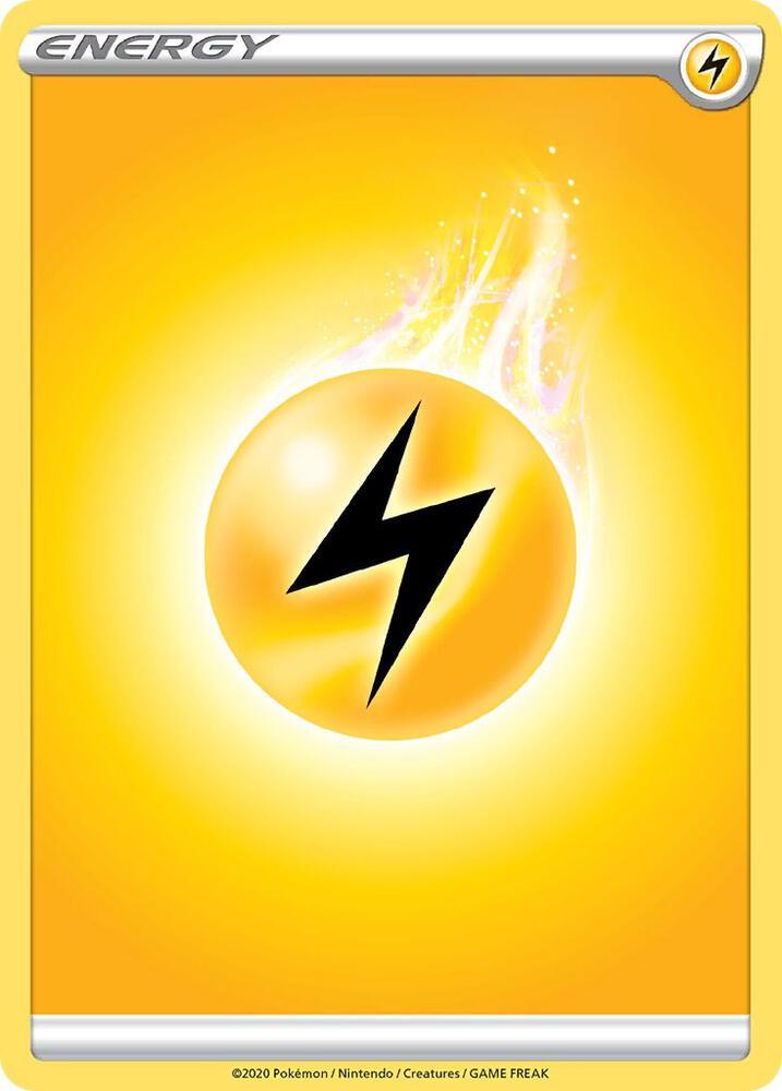 Sword & Shield Lightning Energy [Reverse Holo] Pokémon card